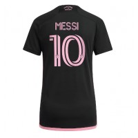 Inter Miami Lionel Messi #10 Auswärtstrikot Frauen 2023-24 Kurzarm